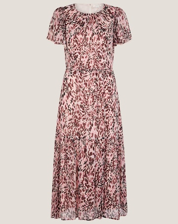 Monsoon Sisi Animal Print Midi Dress