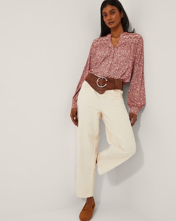 Monsoon Laurelie Floral Jersey Blouse