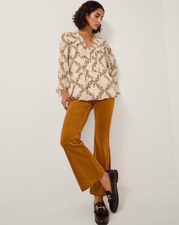 Monsoon Cassidy Corduroy Flare Trousers