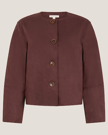 Monsoon Rowan Suedette Jacket