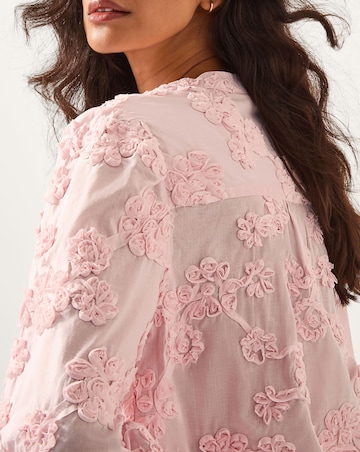 Monsoon Blair Floral Applique Blouse