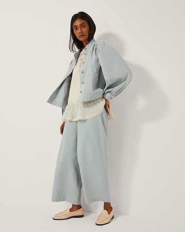 Monsoon Ciara Puff Sleeve Denim Jacket