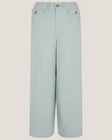 Monsoon Ciara Cropped Wide Leg Jeans