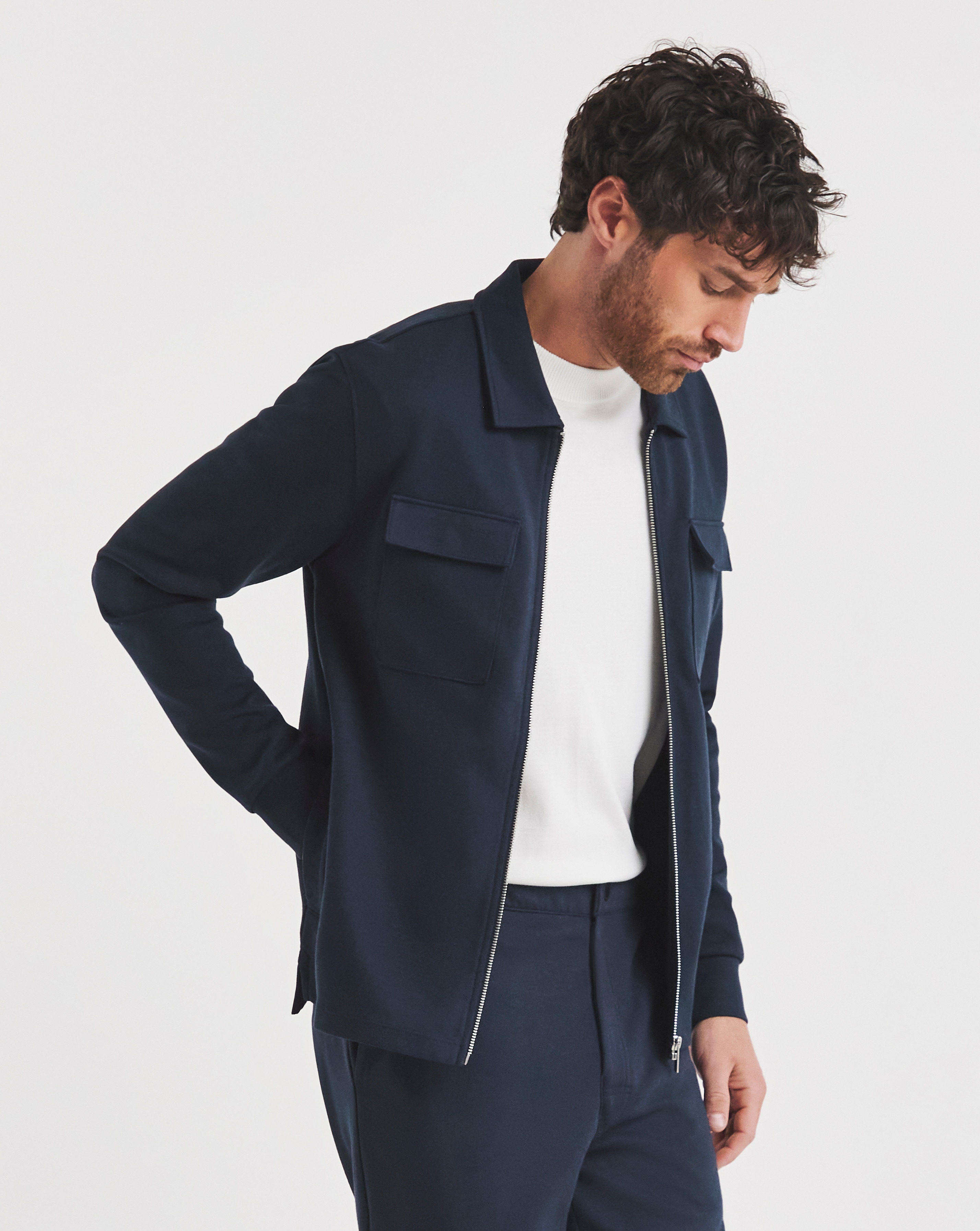 Folio Interlock Zip Shacket