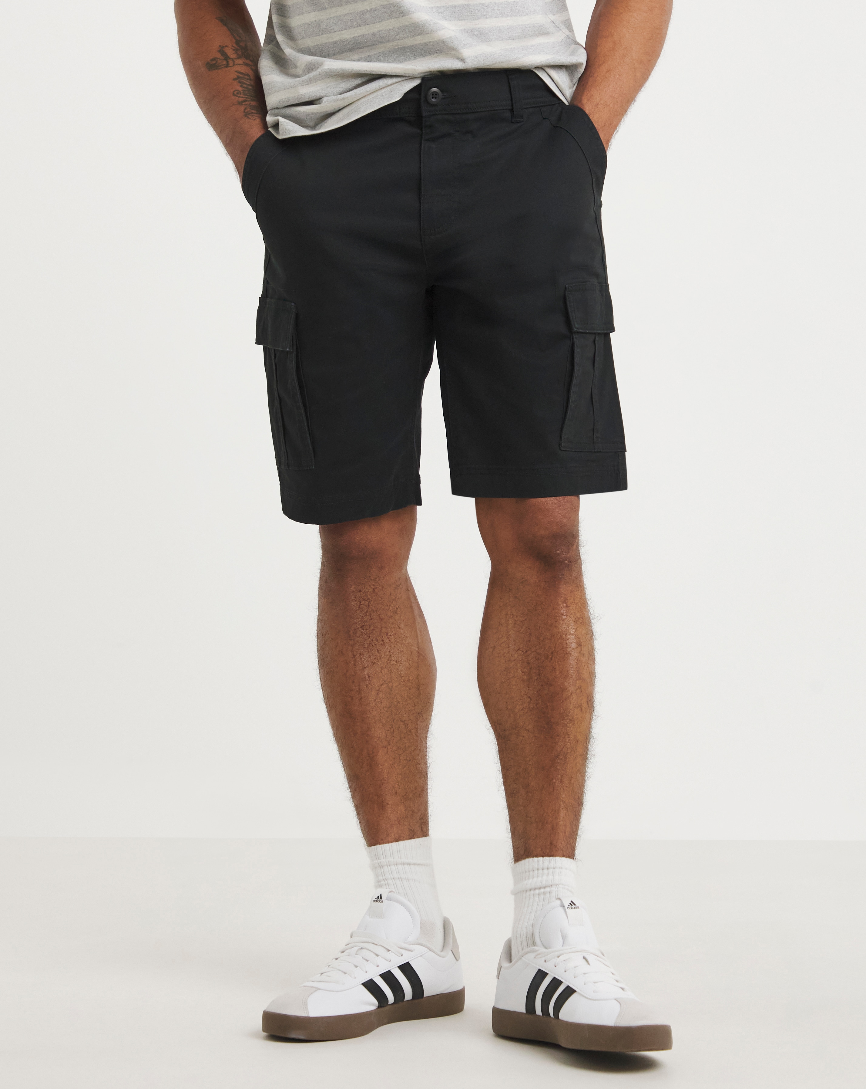 Cotton Stretch Cargo Short