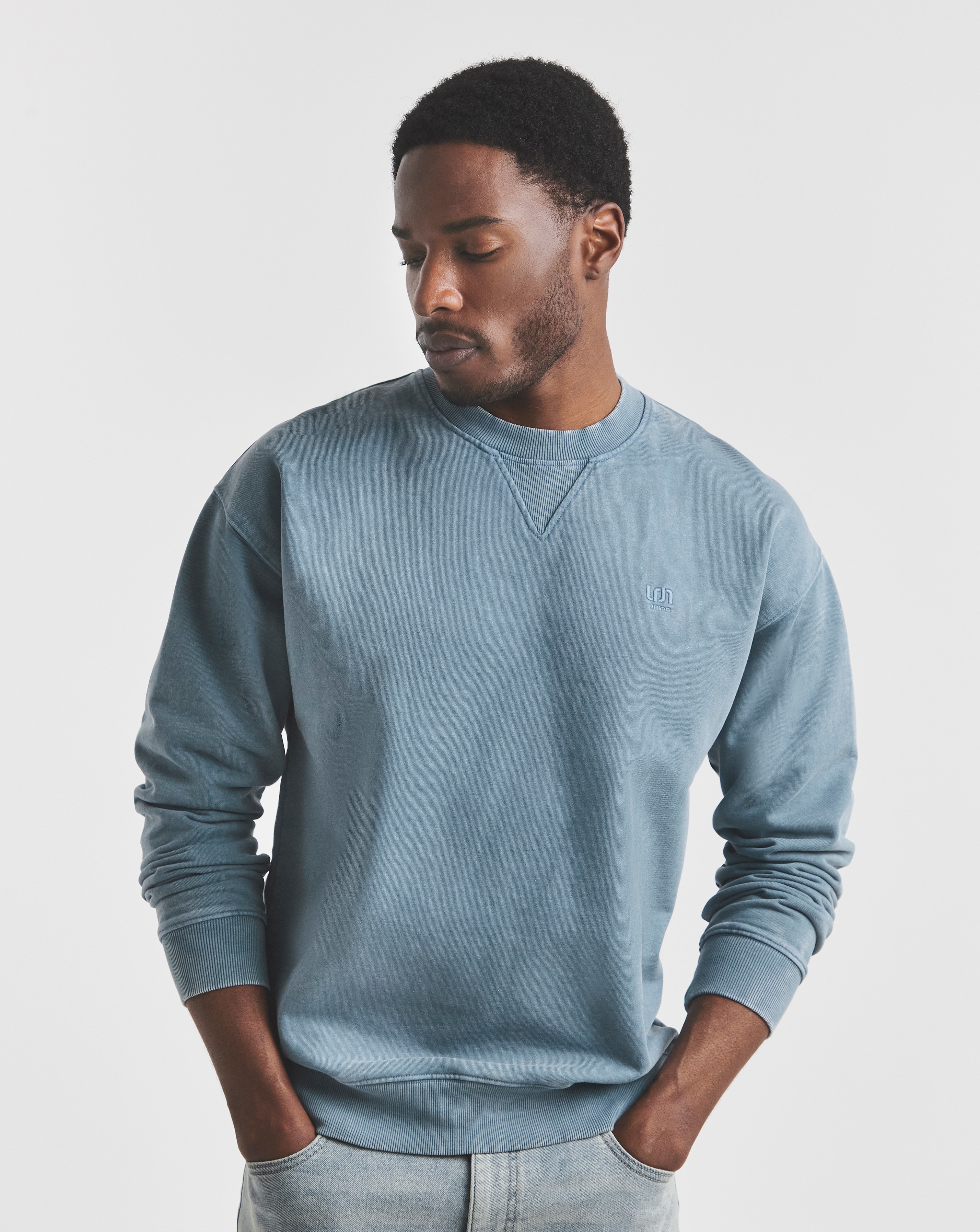 Union Garment Dyed Crew Sweatshirt