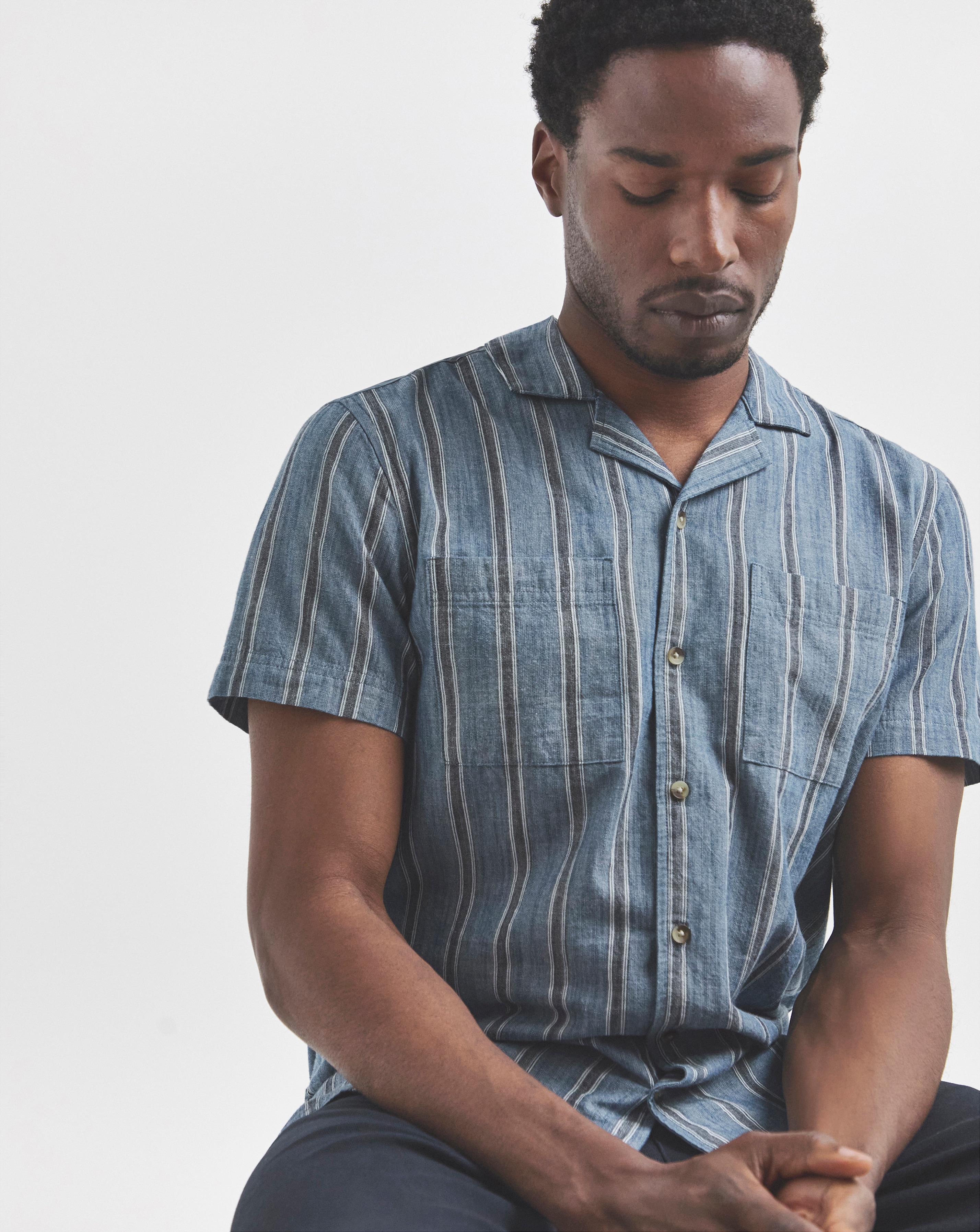 Union Chambray Stripe Shirt