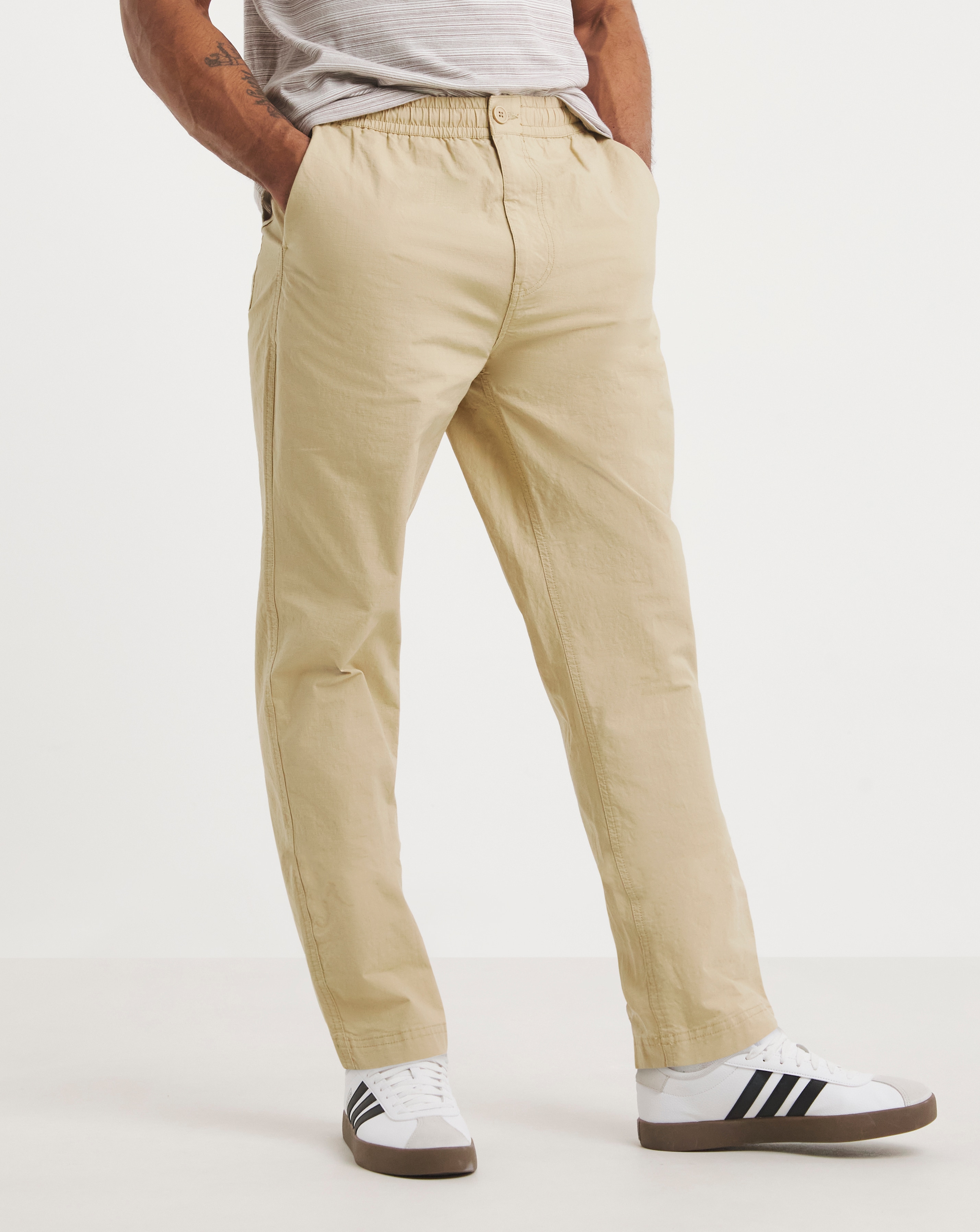 Ripstop Tapered Elasticated Trouser