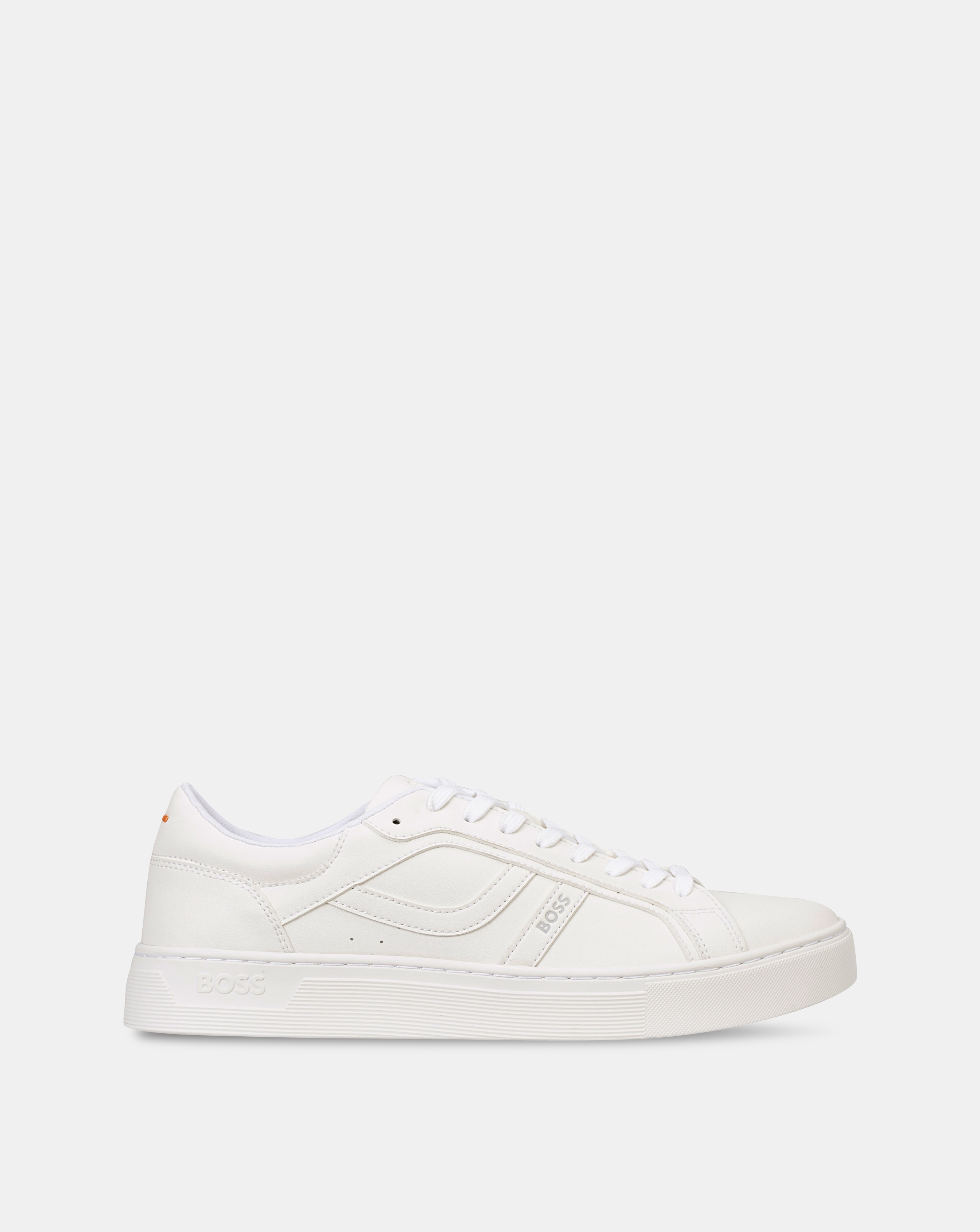New In - BOSS Rhys Trainer - White