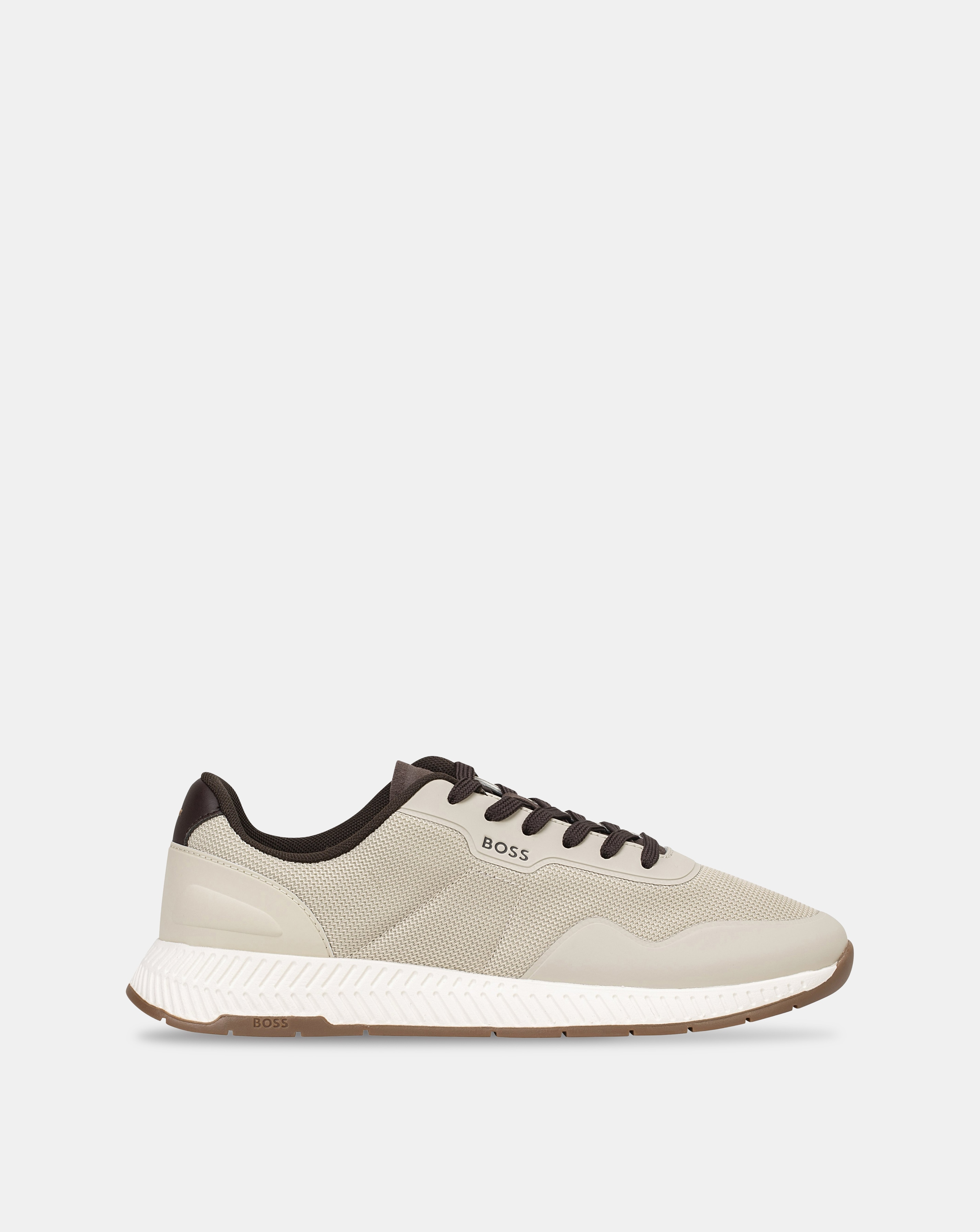 New In - BOSS Titianium Runner - Beige