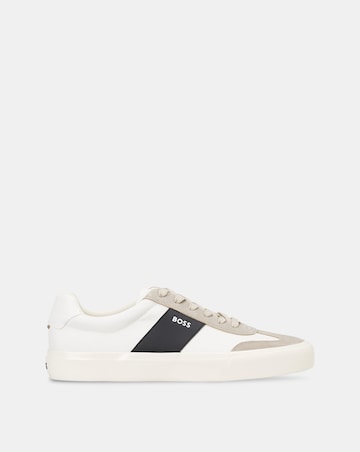 BOSS Aiden Stripe Trainer - Light Beige
