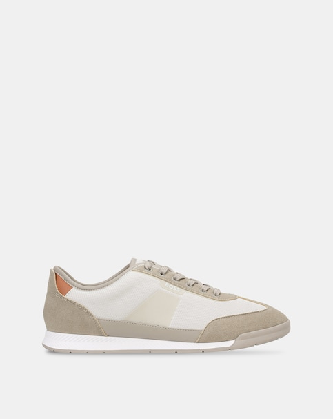 BOSS Nitan Low Profile Trainers - Beige