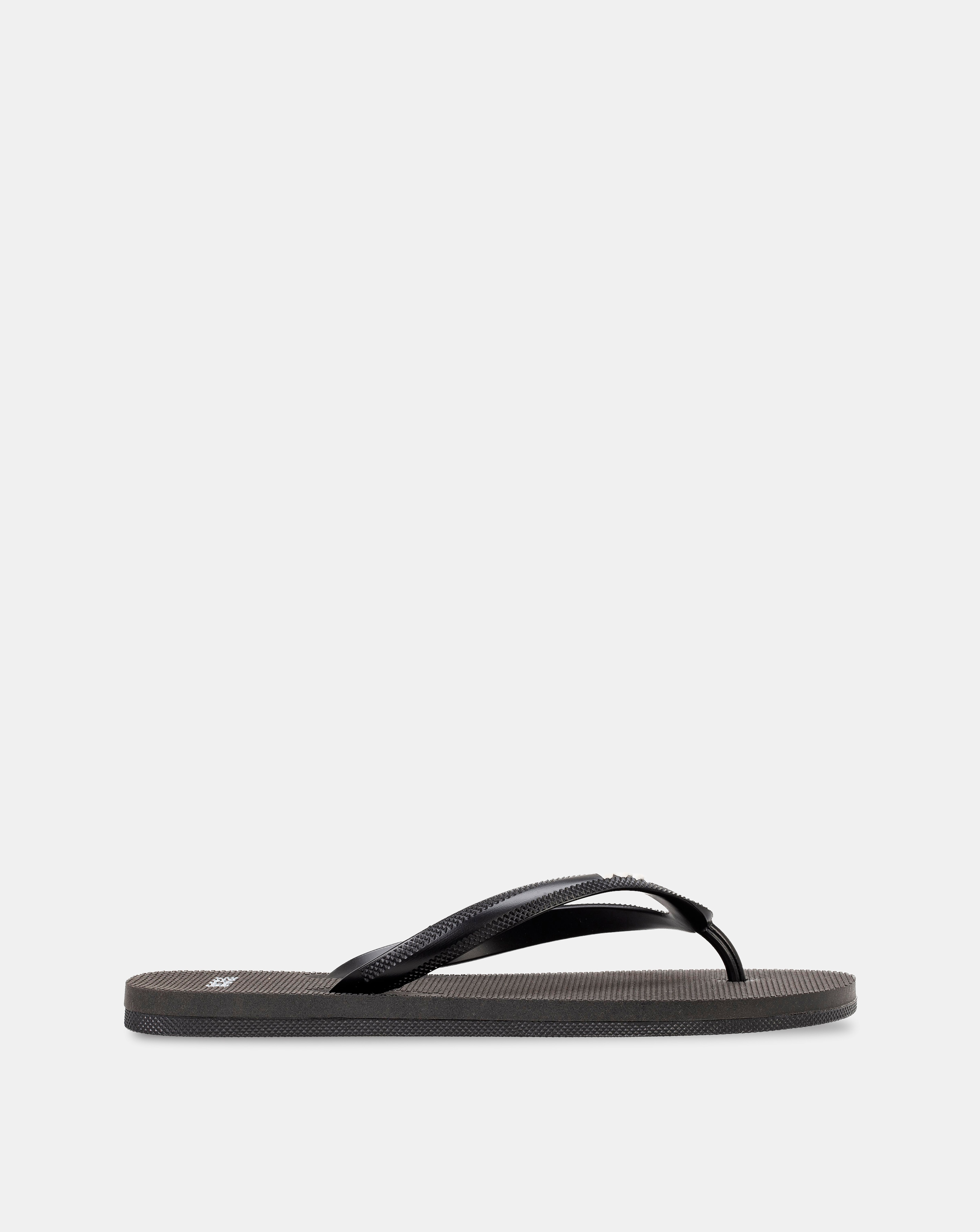 New In - BOSS Logo Flip Flop - Black