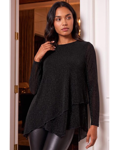 Roman Shimmer Asymmetric Top