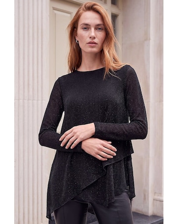 Roman Shimmer Asymmetric Top