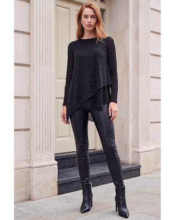 Roman Shimmer Asymmetric Top