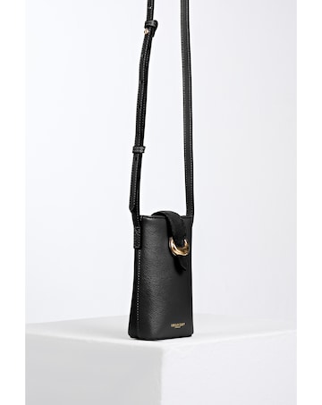 Luella Grey Wren Black Phone Bag