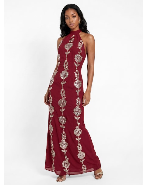Maya Deluxe Embellished Maxi Dress