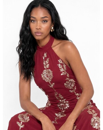 Maya Deluxe Embellished Maxi Dress