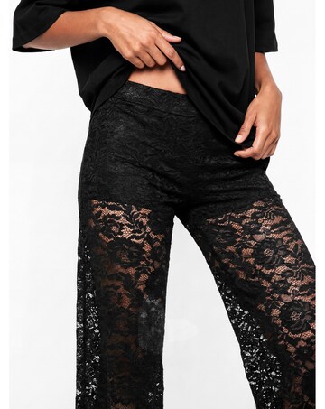 Maya Deluxe High Waist Lace Trousers