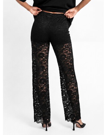 Maya Deluxe High Waist Lace Trousers
