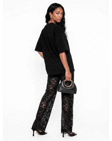 Maya Deluxe High Waist Lace Trousers