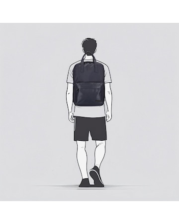 Enrico Benetti Innsbruck Twill Nylon 17" Laptop Rucksack