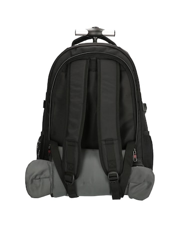 Enrico Benetti Cornell Polyester 17" Laptop Trolley Backpack