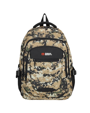Enrico Benetti Santa Cruz Polyester 17" Laptop Rucksack