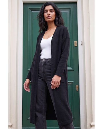 Roman Long Line Cardigan