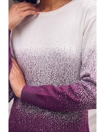 Roman Ombre Knitted Jumper Dress