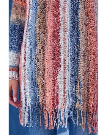 Roman Boucle Fringe Knit Jumper