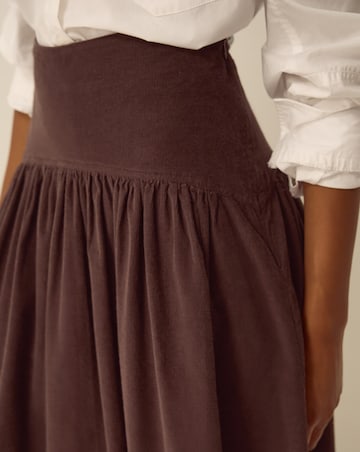 Monsoon Jenny Corduroy Midi Skirt