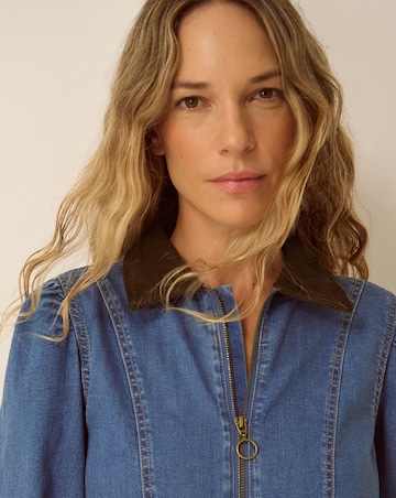 Monsoon Poppy Denim Midi Dress