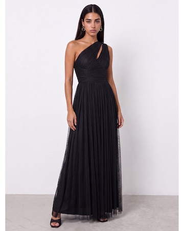 Anaya Cutout One Shoulder Maxi Dress