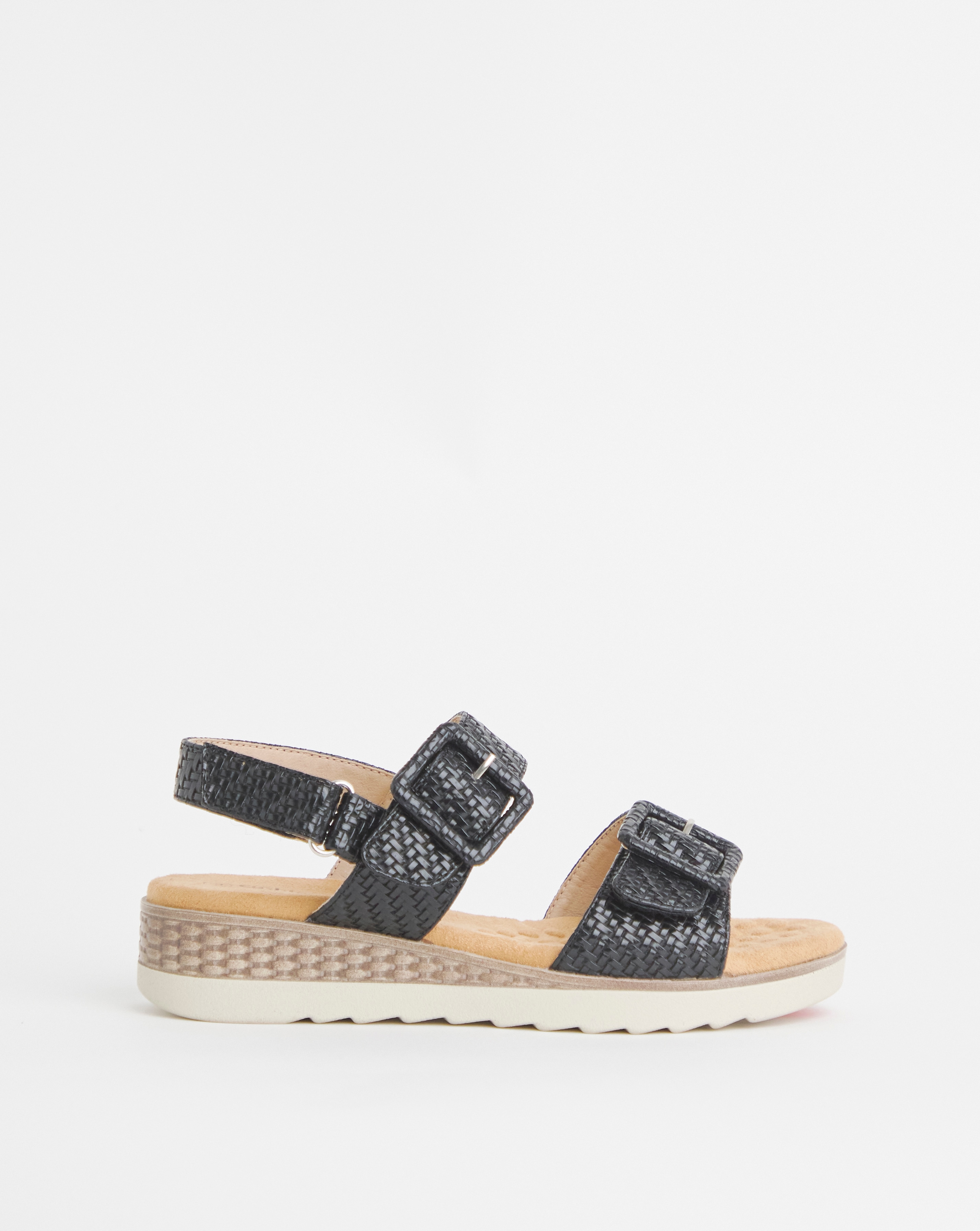 Cushion Walk T&C Buckle Sandal E Fit