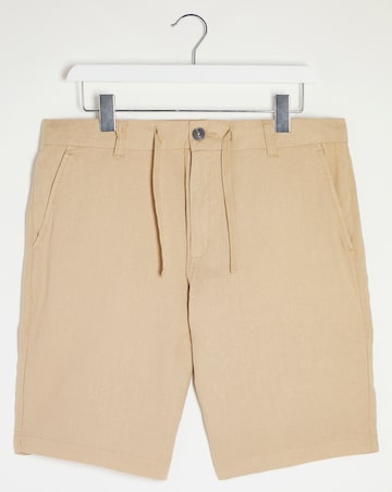 Linen Drawstring Shorts