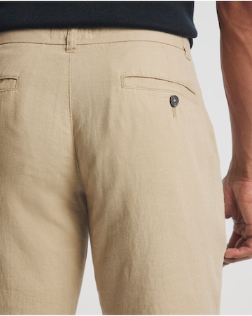 Linen Drawstring Shorts