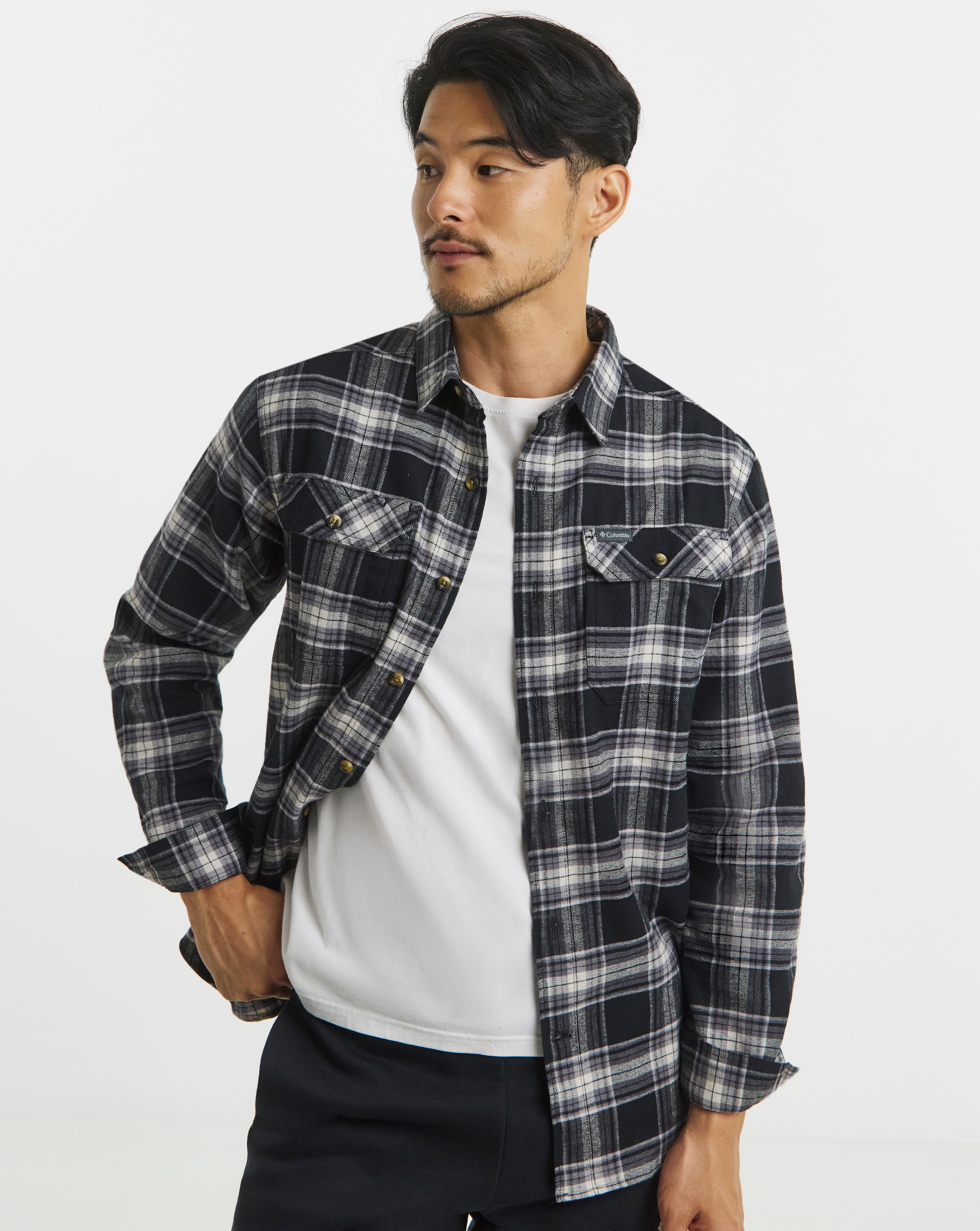 New In - Columbia Flare Gun Stretch Flannel Shirt