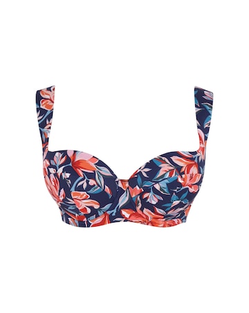 Panache Bette Balcony Bikini Top Liliflora Print