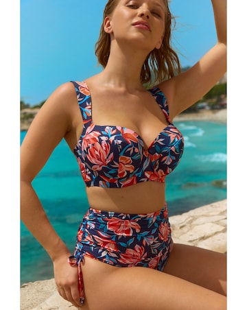 Panache Bette Balcony Bikini Top Liliflora Print