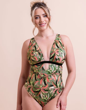 Curvy Kate Sunset Palm Reversible Non-Wired Multiway Swimsuit