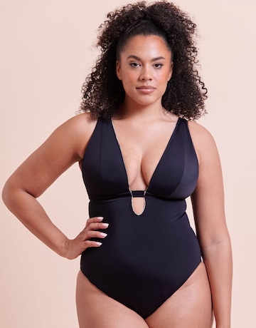 Curvy Kate Sunset Palm Reversible Non-Wired Multiway Swimsuit