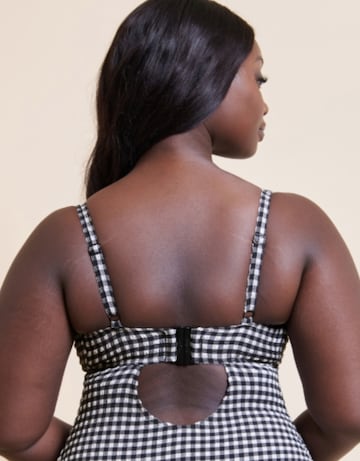 Curvy Kate Holiday Check Non-Wired Swimsuit
