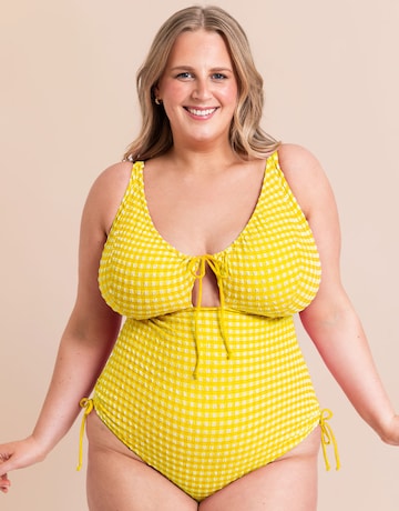 Curvy Kate Holiday Check Non-Wired Swimsuit