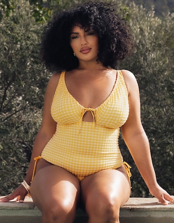 Curvy Kate Holiday Check Non-Wired Swimsuit