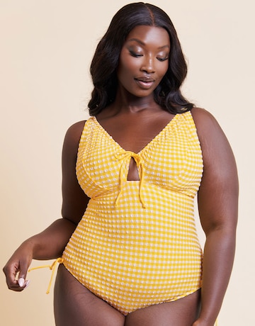 Curvy Kate Holiday Check Non-Wired Swimsuit