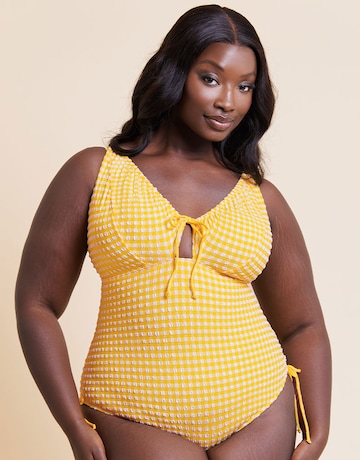 Curvy Kate Holiday Check Non-Wired Swimsuit