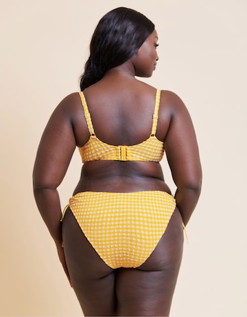 Curvy Kate Holiday Check Tie-Side Bikini Brief