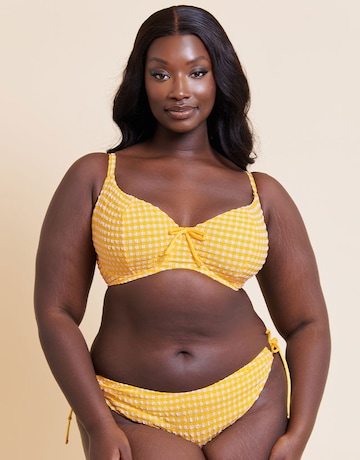 Curvy Kate Holiday Check Tie-Side Bikini Brief